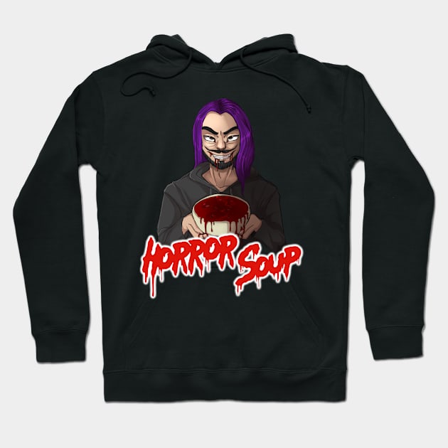 Horror Soup Main Cover Hoodie by Horror Soup Podcast